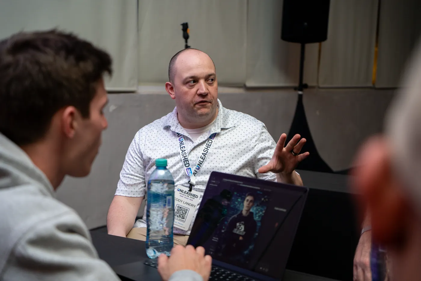 Cody Landry coaching founders at AI Unleashed